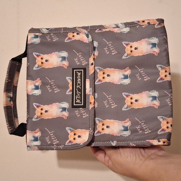 Betsey Johnson Corgi Insulated Travel Lunchbag - Picture 2 of 8